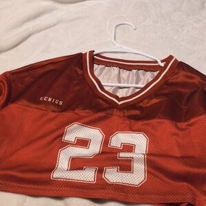 Red Football Jersey with Number 23